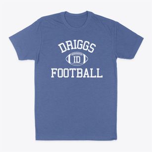 Driggs Idaho Football Classic Dad T-Shirt