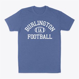Burlington Iowa Football Classic Dad T-Shirt