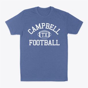 Campbell Texas Football Classic Dad T-Shirt