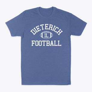 Dieterich Illinois Football Classic Dad T-Shirt