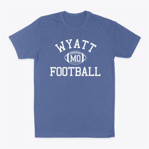 Wyatt Missouri Football Classic Dad T-Shirt