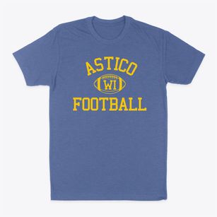 Astico Wisconsin Football Classic Dad T-Shirt