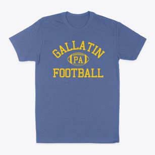 Gallatin Pennsylvania Football Classic Dad T-Shirt