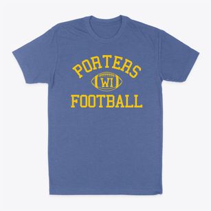 Porters Wisconsin Football Classic Dad T-Shirt