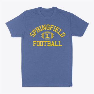 Springfield Illinois Football Classic Dad T-Shirt