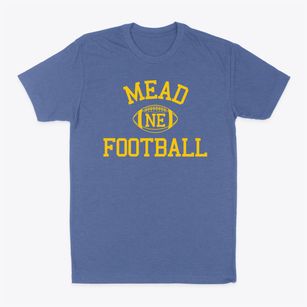 Mead Nebraska Football Classic Dad T-Shirt