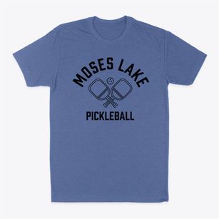 Moses Lake Washington Pickleball Classic Dad T-Shirt