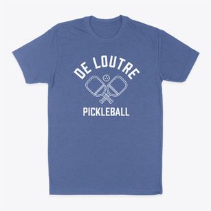 De Loutre Louisiana Pickleball Classic Dad T-Shirt