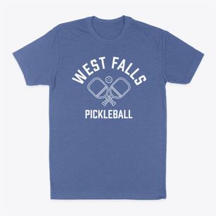 West Falls New York Pickleball Classic Dad T-Shirt