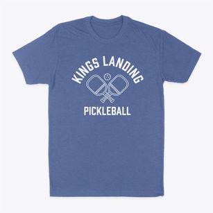 Kings Landing North Carolina Pickleball Classic Dad T-Shirt