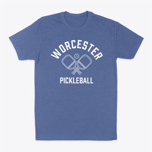 Worcester Massachusetts Pickleball Classic Dad T-Shirt
