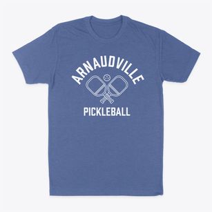 Arnaudville Louisiana Pickleball Classic Dad T-Shirt