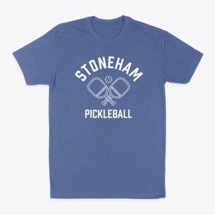 Stoneham Maine Pickleball Classic Dad T-Shirt