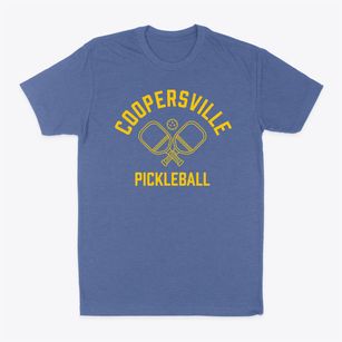 Coopersville New York Pickleball Classic Dad T-Shirt