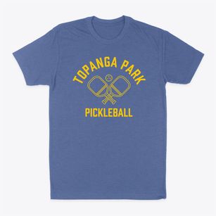 Topanga Park California Pickleball Classic Dad T-Shirt