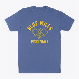 Blue Mills Missouri Pickleball Classic Dad T-Shirt