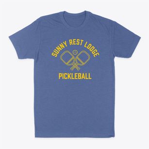 Sunny Rest Lodge Pennsylvania Pickleball Classic Dad T-Shirt