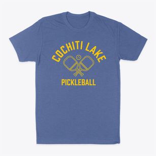 Cochiti Lake New Mexico Pickleball Classic Dad T-Shirt