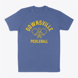 Downsville Wisconsin Pickleball Classic Dad T-Shirt