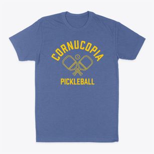 Cornucopia Wisconsin Pickleball Classic Dad T-Shirt