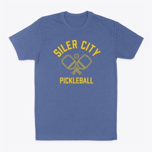 Siler City North Carolina Pickleball Classic Dad T-Shirt