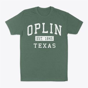 Oplin Texas Classic Established Classic Dad T-Shirt