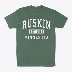 Ruskin Minnesota Classic Established Classic Dad T-Shirt