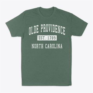 Olde Providence North Carolina Classic Established Classic Dad T-Shirt