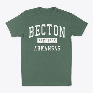 Becton Arkansas Classic Established Classic Dad T-Shirt