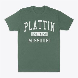 Plattin Missouri Classic Established Classic Dad T-Shirt
