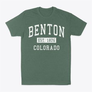 Benton Colorado Classic Established Classic Dad T-Shirt