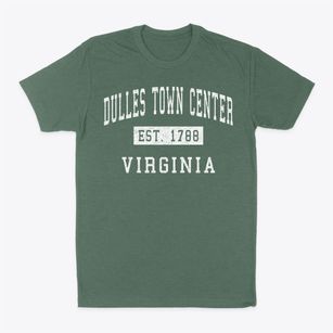 Dulles Town Center Virginia Classic Established Classic Dad T-Shirt