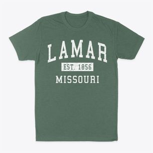 Lamar Missouri Classic Established Classic Dad T-Shirt