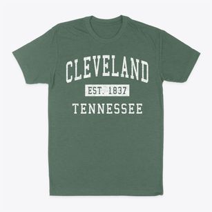 Cleveland Tennessee Classic Established Classic Dad T-Shirt