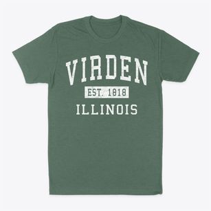 Virden Illinois Classic Established Classic Dad T-Shirt