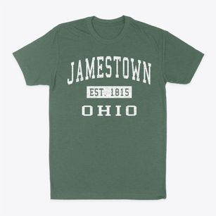 Jamestown Ohio Classic Established Classic Dad T-Shirt