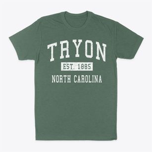 Tryon North Carolina Classic Established Classic Dad T-Shirt