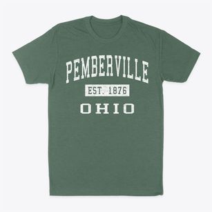 Pemberville Ohio Classic Established Classic Dad T-Shirt