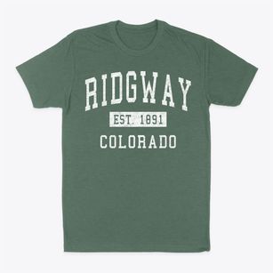 Ridgway Colorado Classic Established Classic Dad T-Shirt