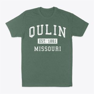 Qulin Missouri Classic Established Classic Dad T-Shirt