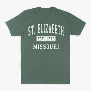 St. Elizabeth Missouri Classic Established Classic Dad T-Shirt