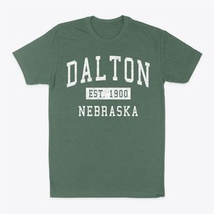 Dalton Nebraska Classic Established Classic Dad T-Shirt