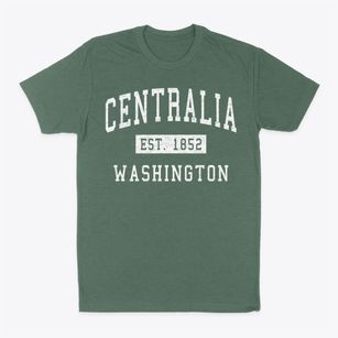 Centralia Washington Classic Established Classic Dad T-Shirt