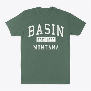 Basin Montana Classic Established Classic Dad T-Shirt