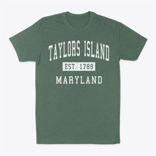 Taylors Island Maryland Classic Established Classic Dad T-Shirt