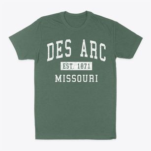 Des Arc Missouri Classic Established Classic Dad T-Shirt
