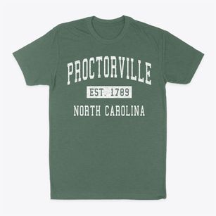 Proctorville North Carolina Classic Established Classic Dad T-Shirt