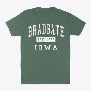 Bradgate Iowa Classic Established Classic Dad T-Shirt