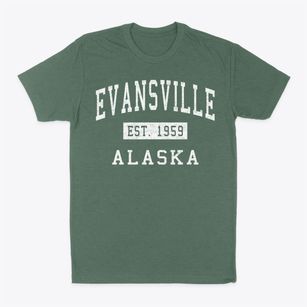 Evansville Alaska Classic Established Classic Dad T-Shirt