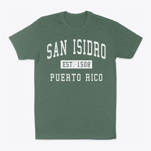 San Isidro Puerto Rico Classic Established Classic Dad T-Shirt